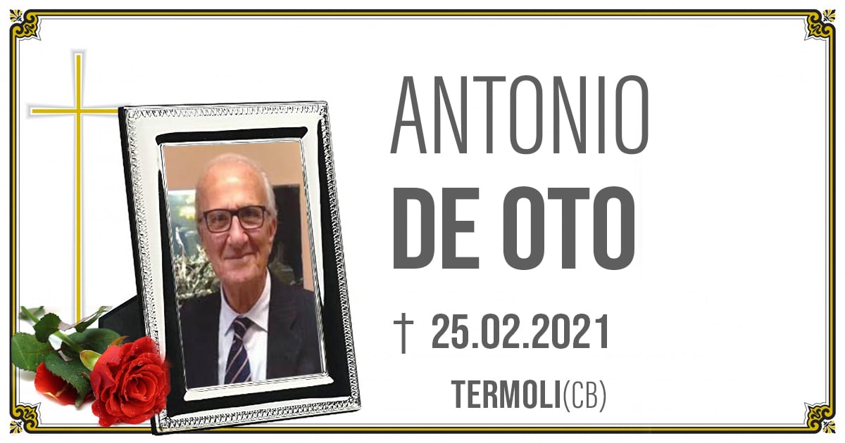ANTONIO DE OTO 25.02.2021